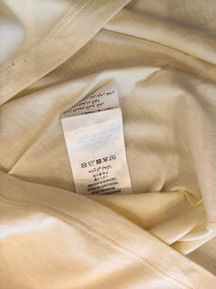 Gucci multicoloured sequins logo cream cotton t-shirt size XS