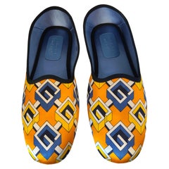 Gucci multicoloured slip on loafer men shorts NWOT