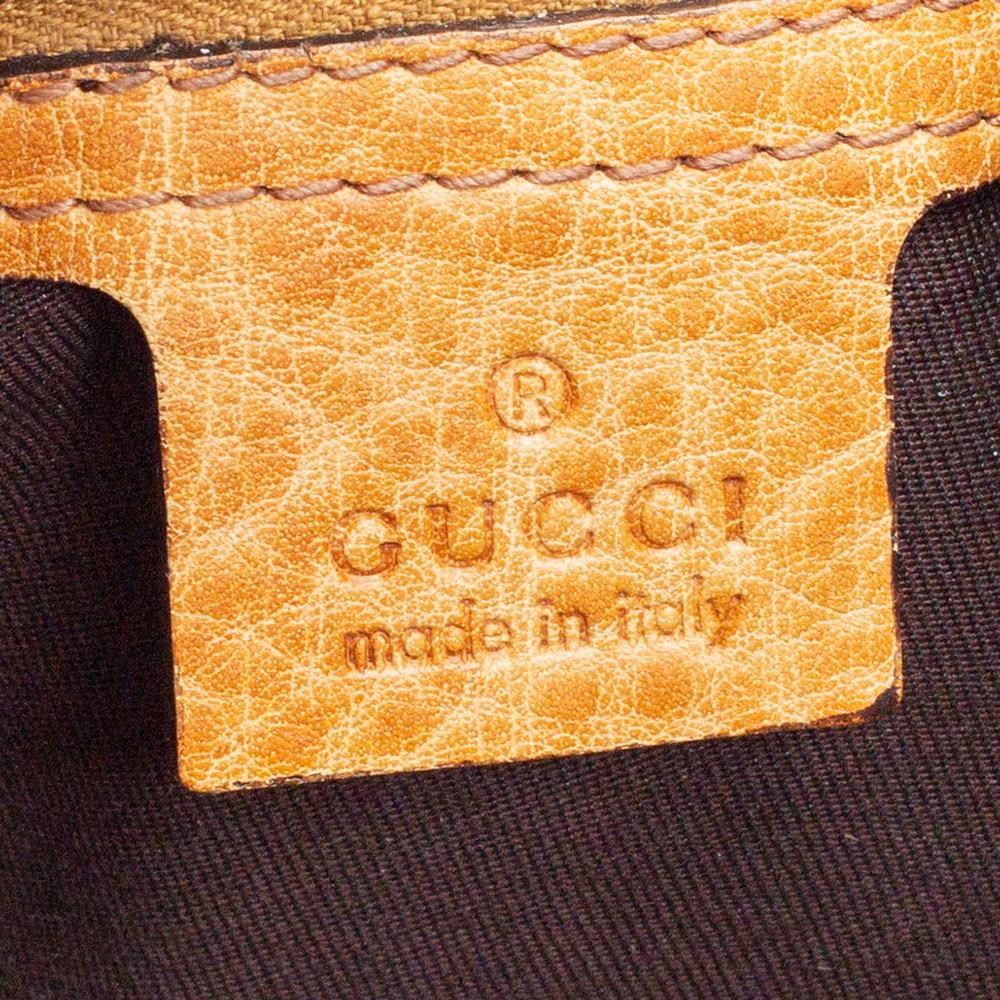 Gucci Mustard Leather Large New Pelham Hobo 5