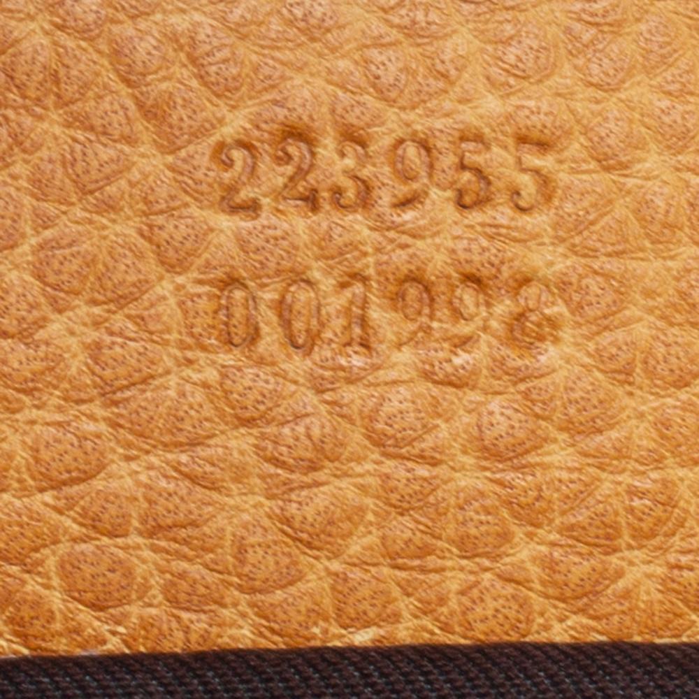 Gucci Mustard Leather Large New Pelham Hobo 3