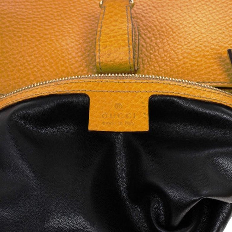 Gucci Mustard Medium Jackie O Shoulder Bag For Sale at 1stDibs | gucci ...