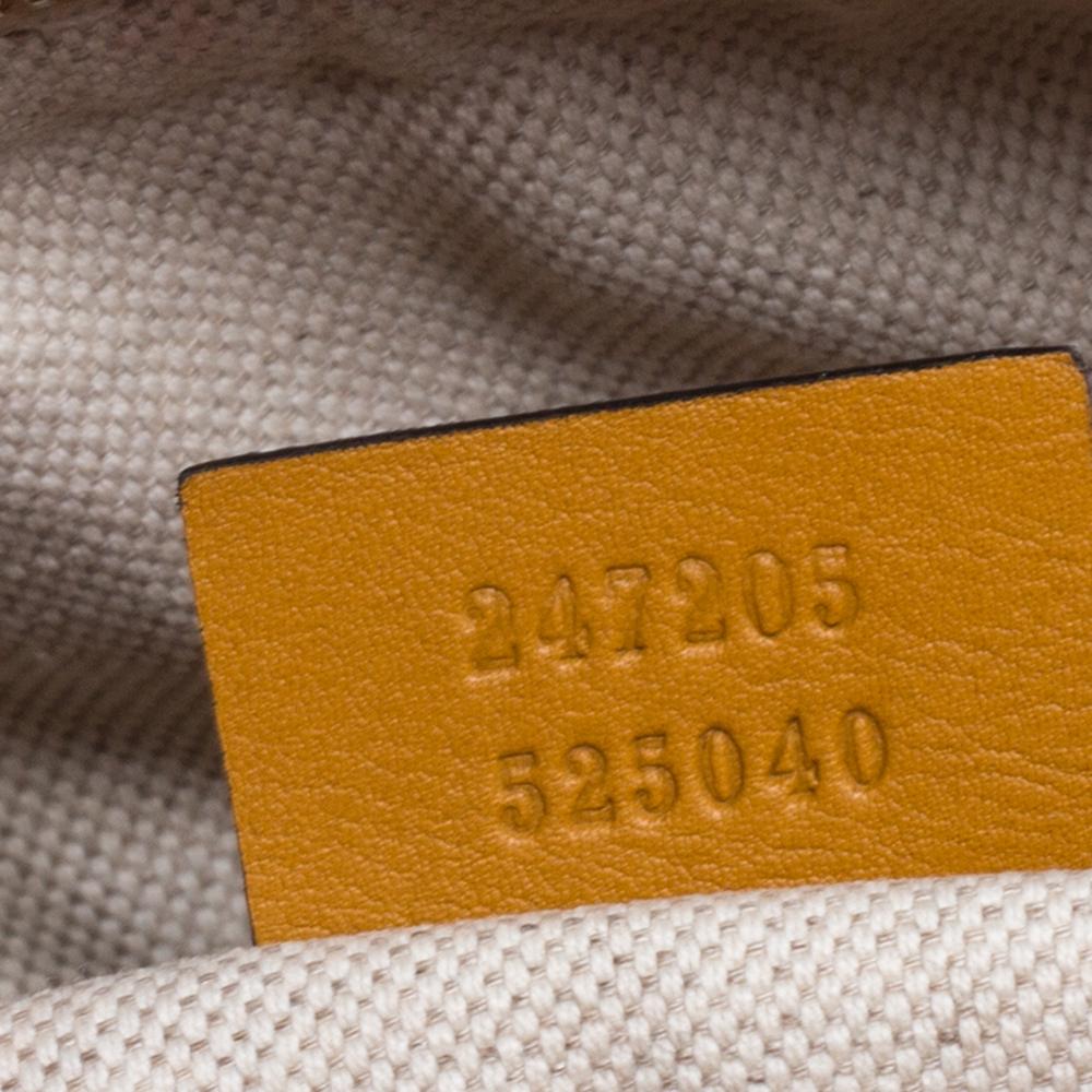 Gucci Mustard Microguccissima Leather Medium Joy Boston Bag 2