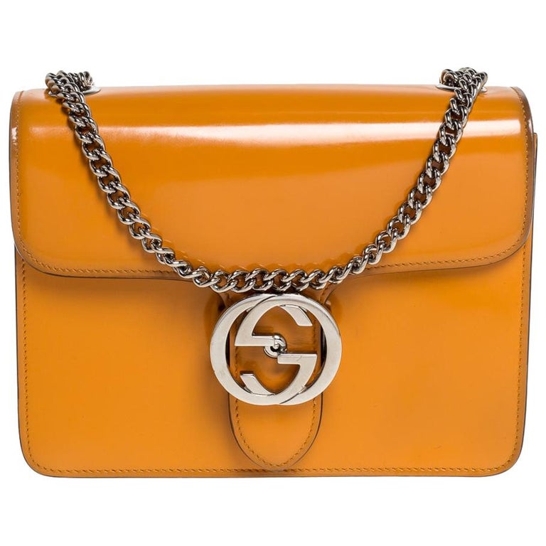 Gucci Interlocking Leather Handbag