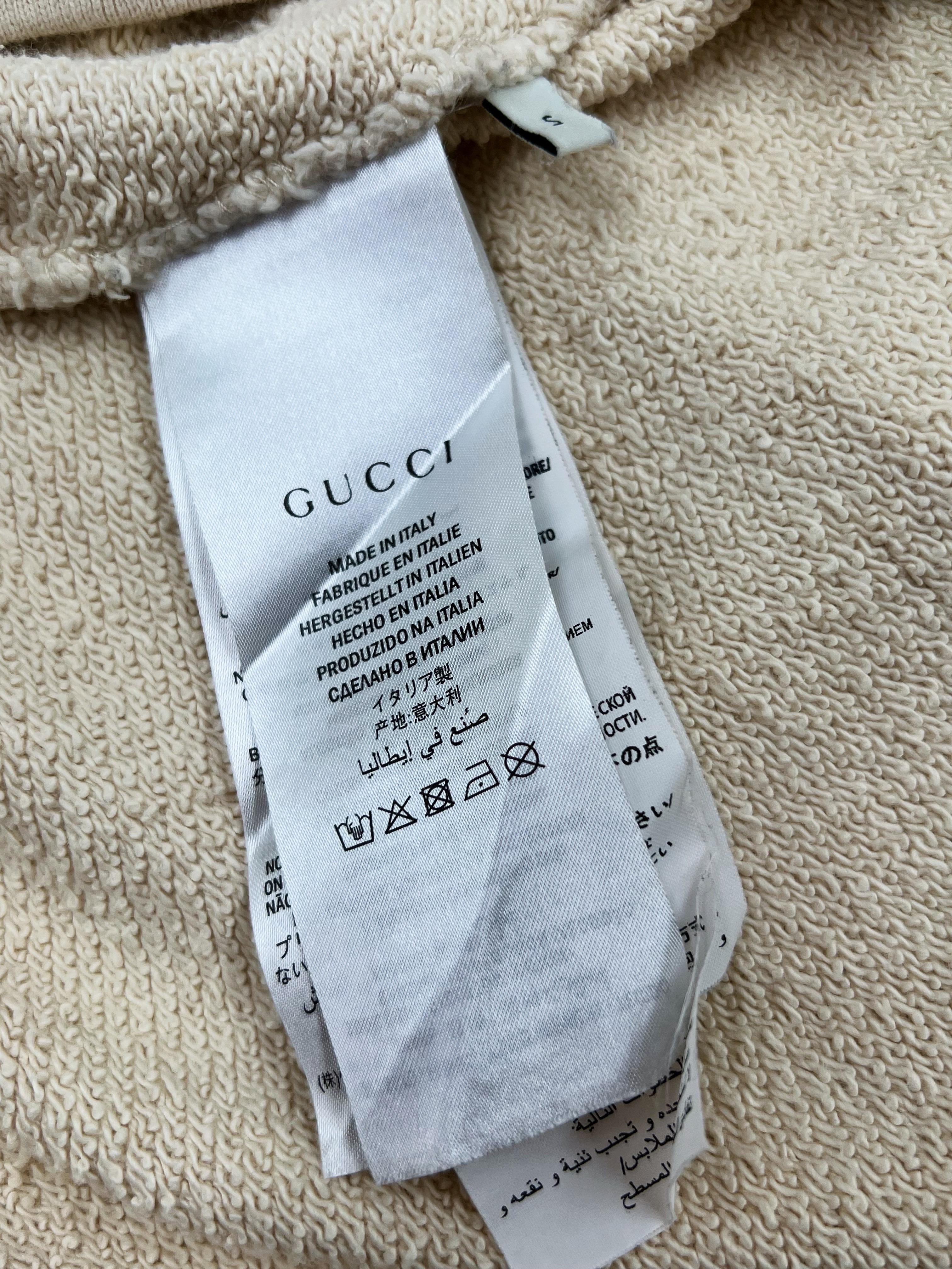GUCCI Mystic Cat Oversize Hoodie For Sale 3