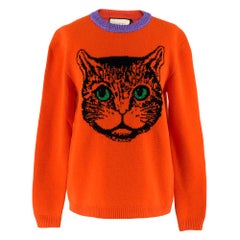 Gucci Mystic Cat Wool Knit Jumper S