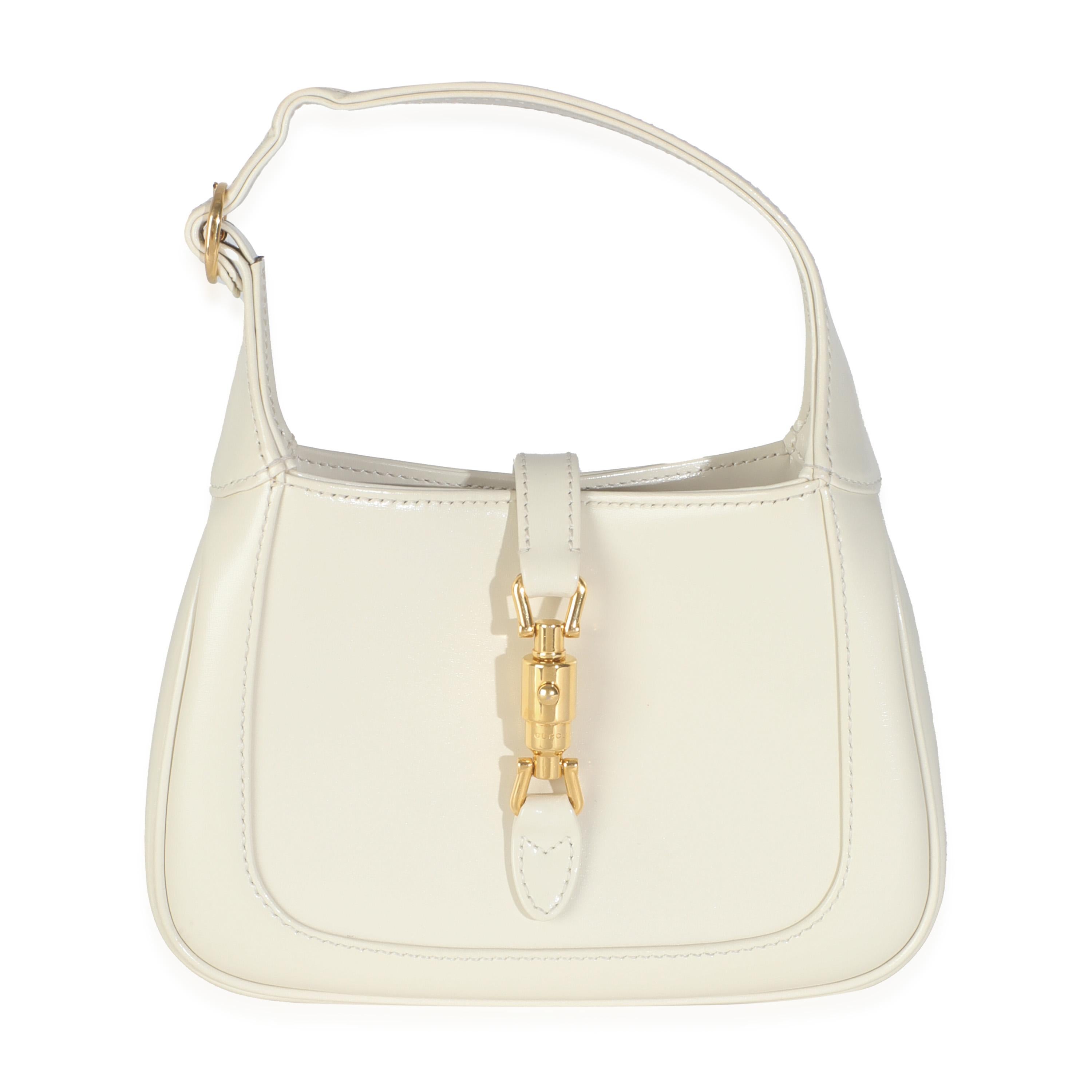 De las mujeres Gucci Mini Jackie 1961 Hobo Piel de Becerro Blanco Místico en venta