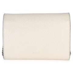 Gucci Mystic White Dollar Kalbsleder Mini Dionysus Kette Brieftasche