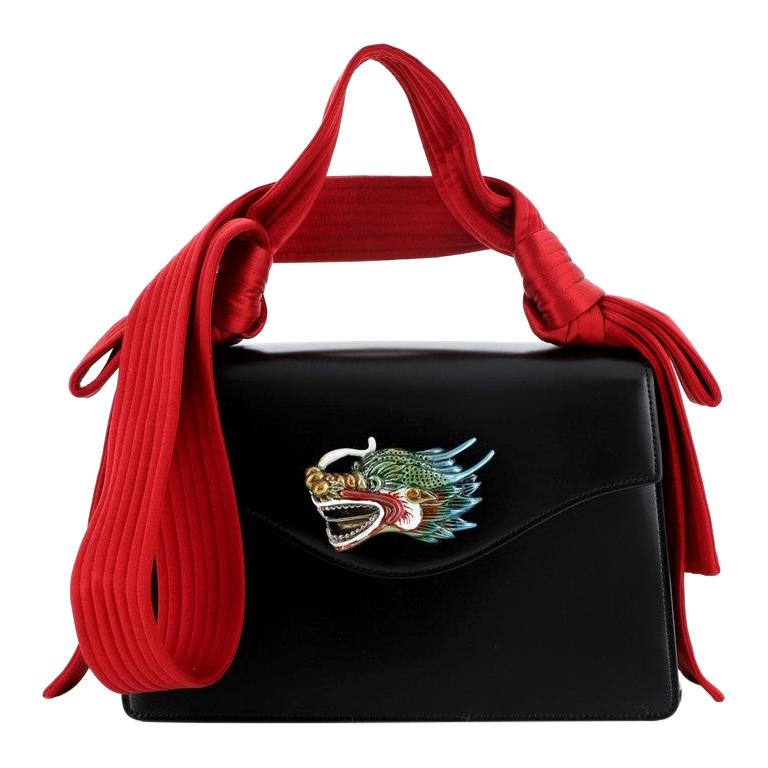 Gucci Naga Dragon Shoulder Bag Leather Small at 1stDibs