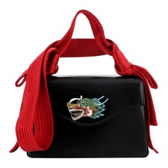 Gucci Naga Dragon Shoulder Bag Leather Small