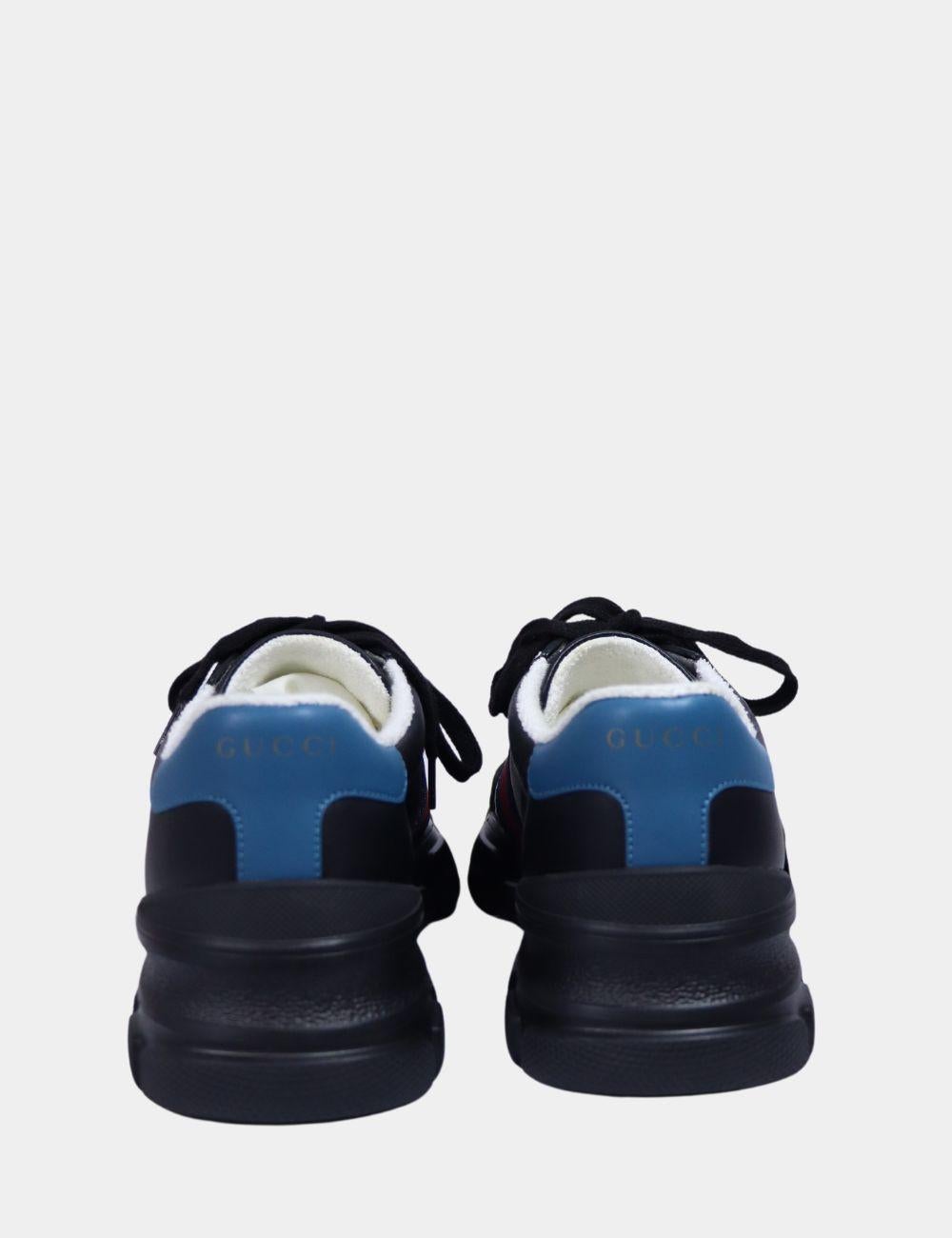 Women's or Men's Gucci Nathane Leather Sneakers Size EU 39.5 For Sale