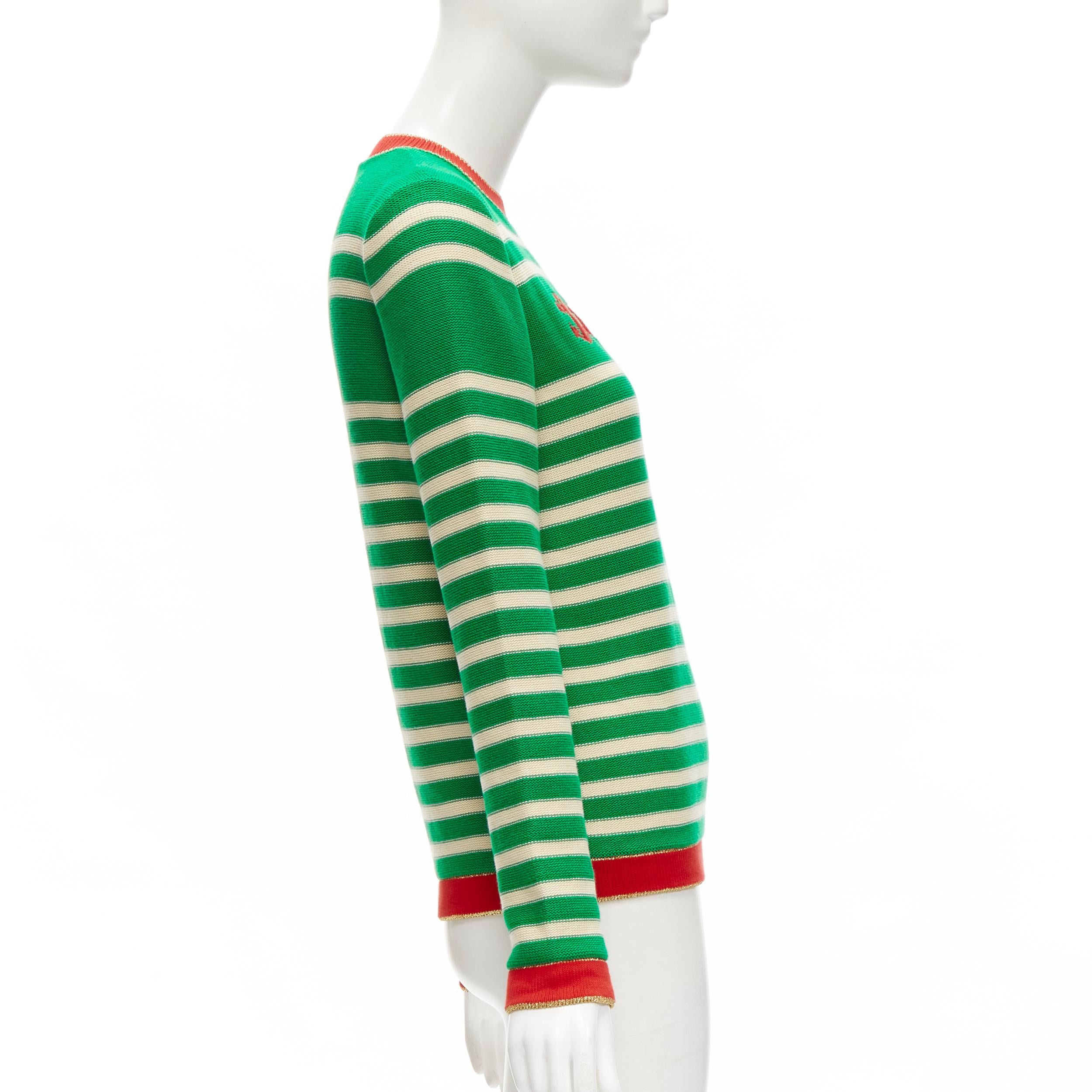 nautical striped sweater