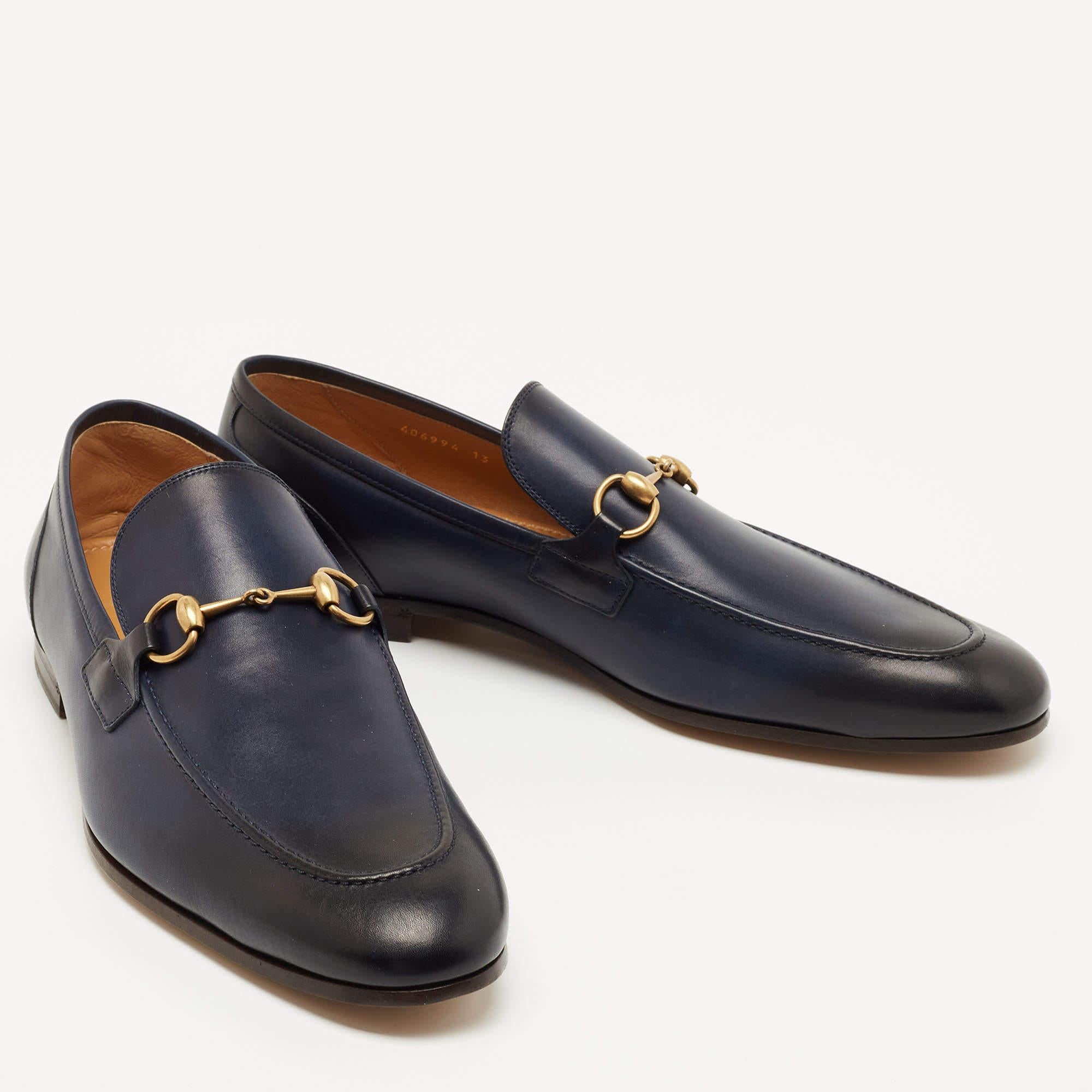 Practical, fashionable, and durable—these Gucci loafers are carefully built to be fine companions to your everyday style. They come made using the best materials to be a prized buy.

Includes
Original Box