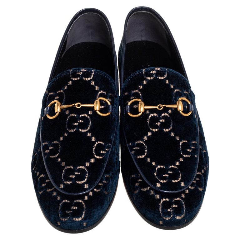Gucci Jordaan GG Velvet Horsebit Loafers Black Nero/Nero Men’s Size 9.5 Gucci Jordaan Velvet Loafers w/GG Web Embroidery: Unboxing  main image 2