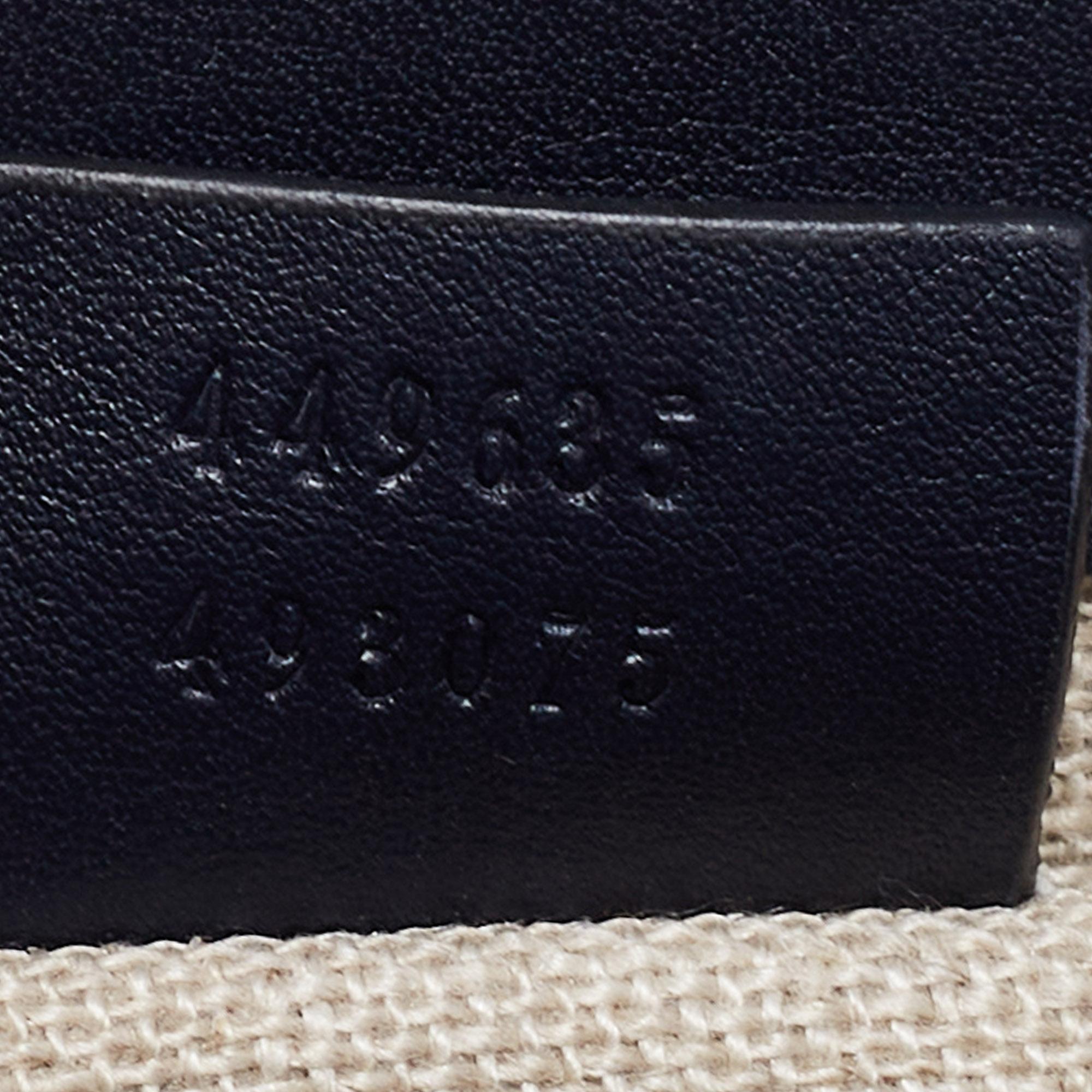 Gucci Navy Blue Microguccissima Leather Medium Emily Shoulder Bag 7