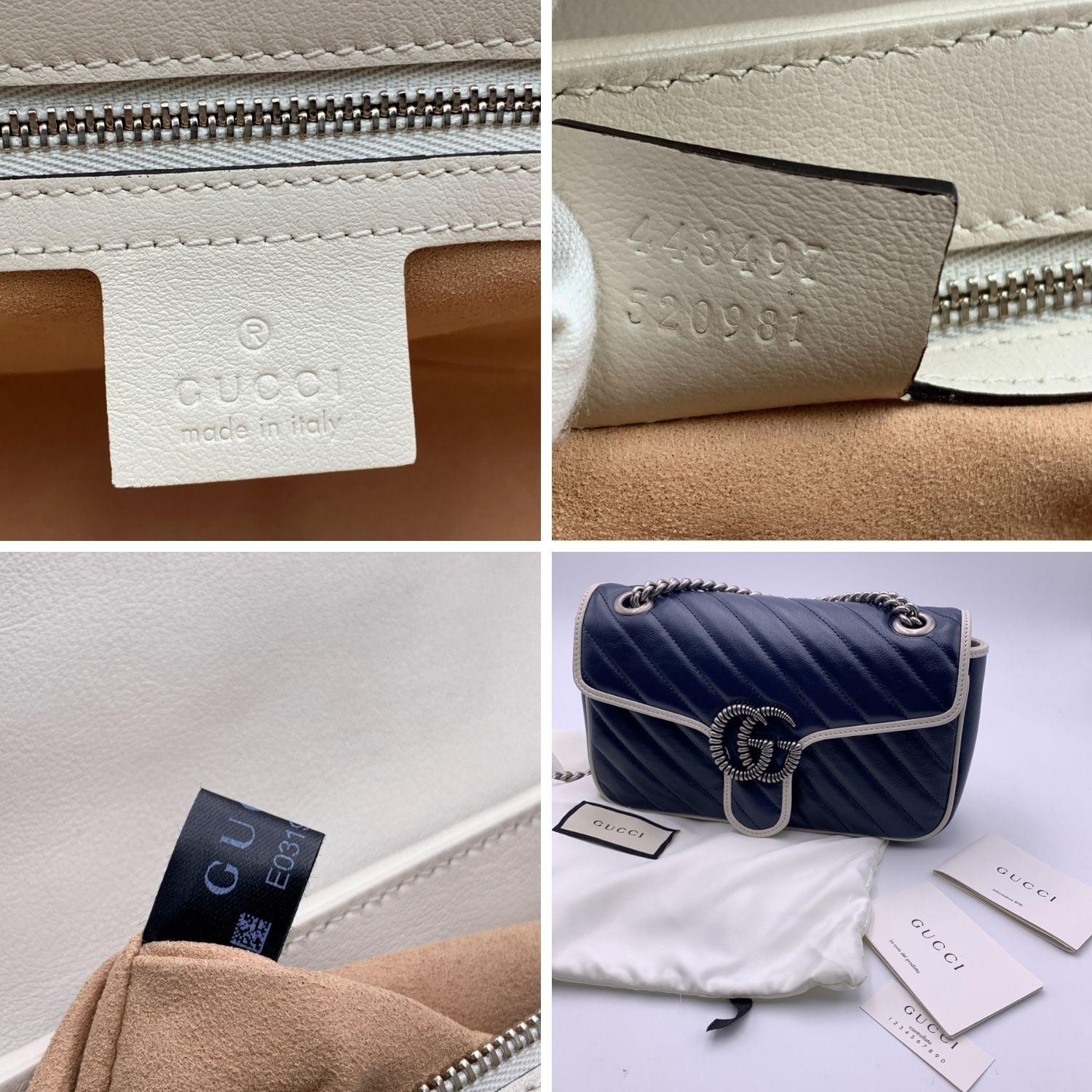gucci marmont blue