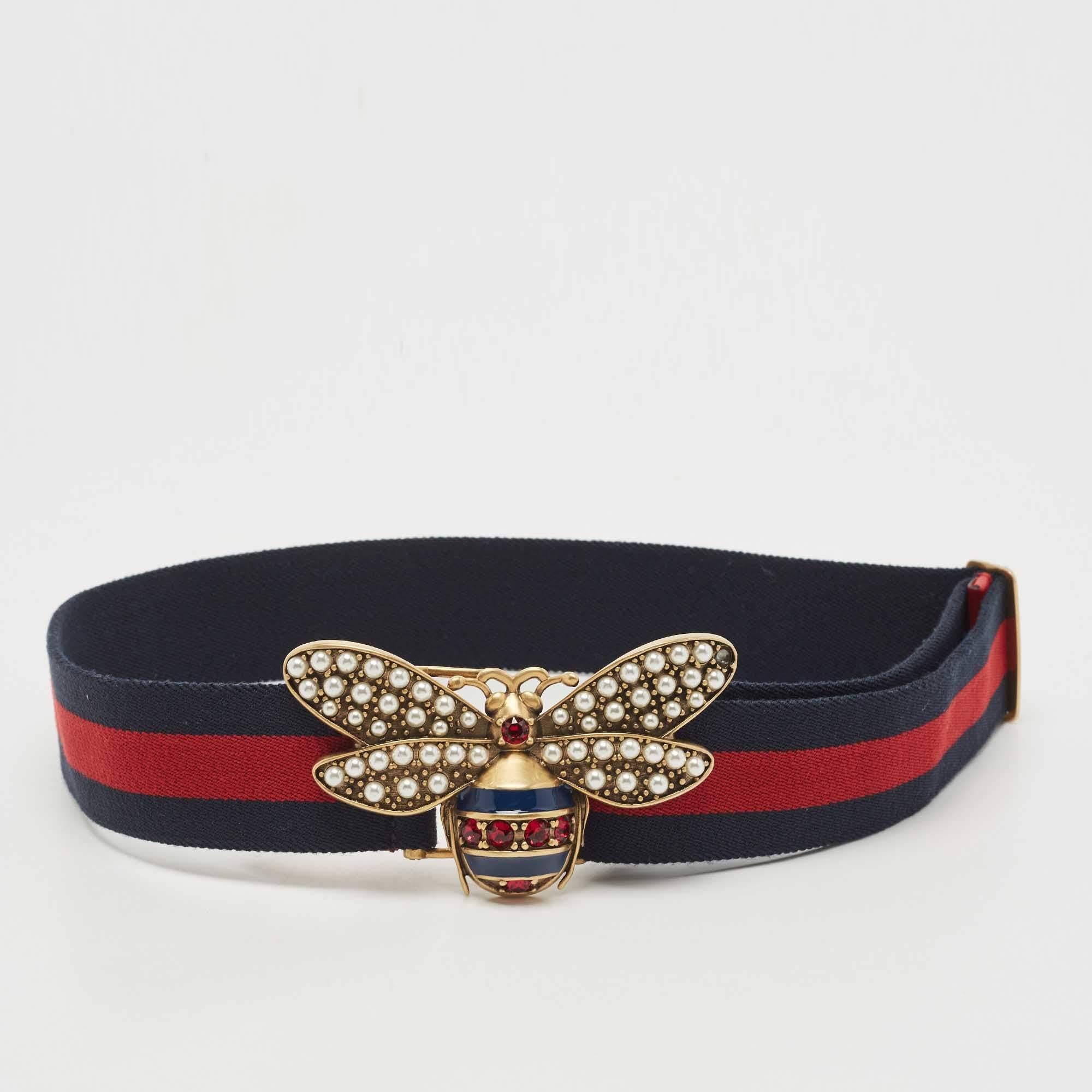 Gucci queen 2025 bee belt
