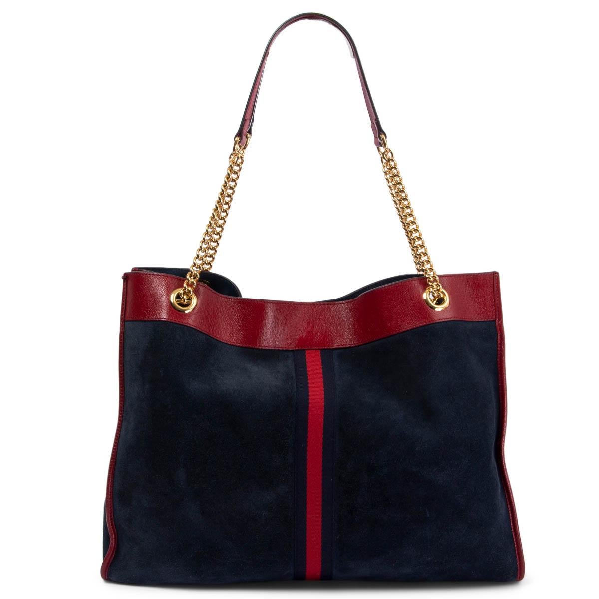 blue and red gucci bag