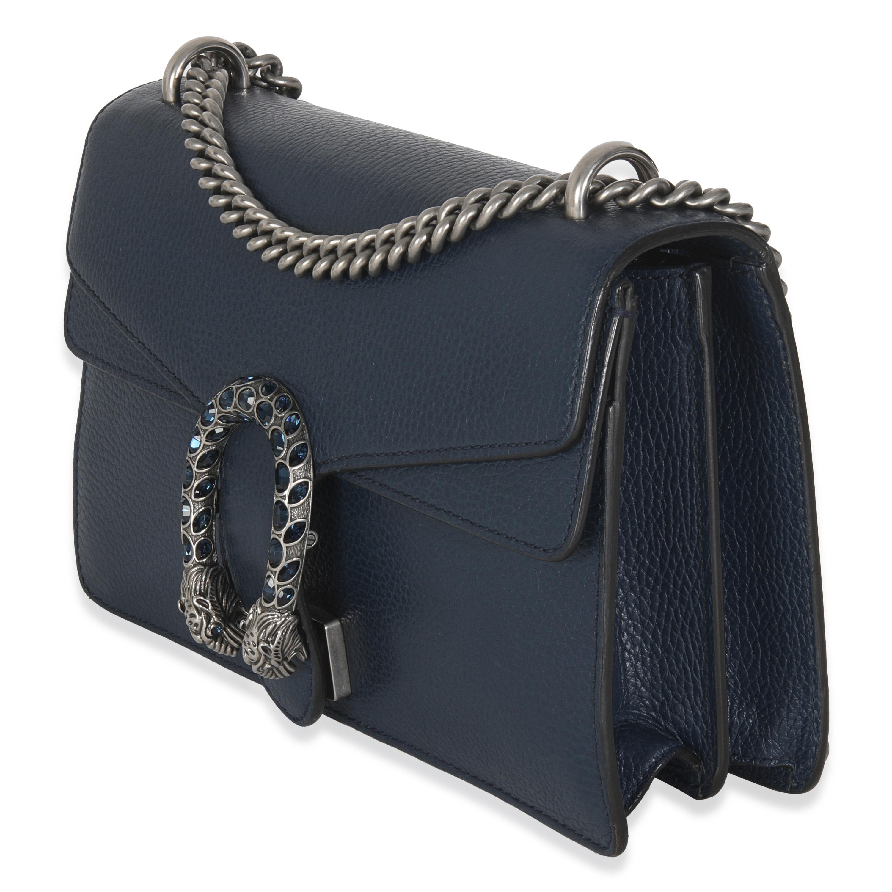 Gucci Navy Dollar Kalbsleder Medium Dionysus Tasche im Zustand „Hervorragend“ im Angebot in New York, NY