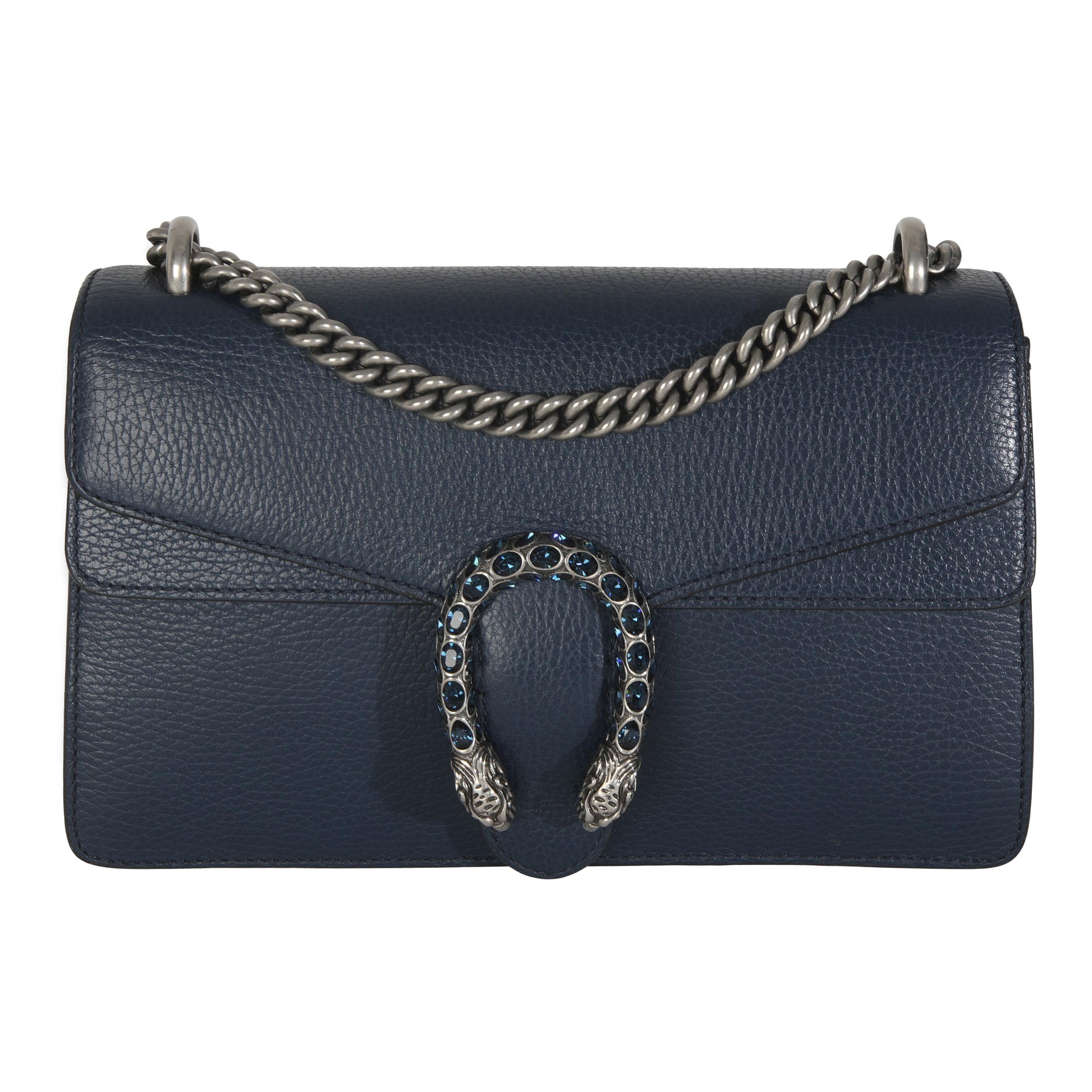 Borsa Dionysus media in pelle di vitello color dollaro di Gucci