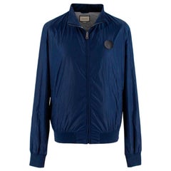 Gucci Navy Hooded Lightweight Rain Jacket - Size L EU 50
