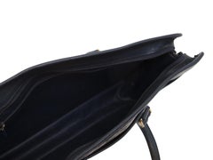 Gucci Navy Monogram GG Briefcase
