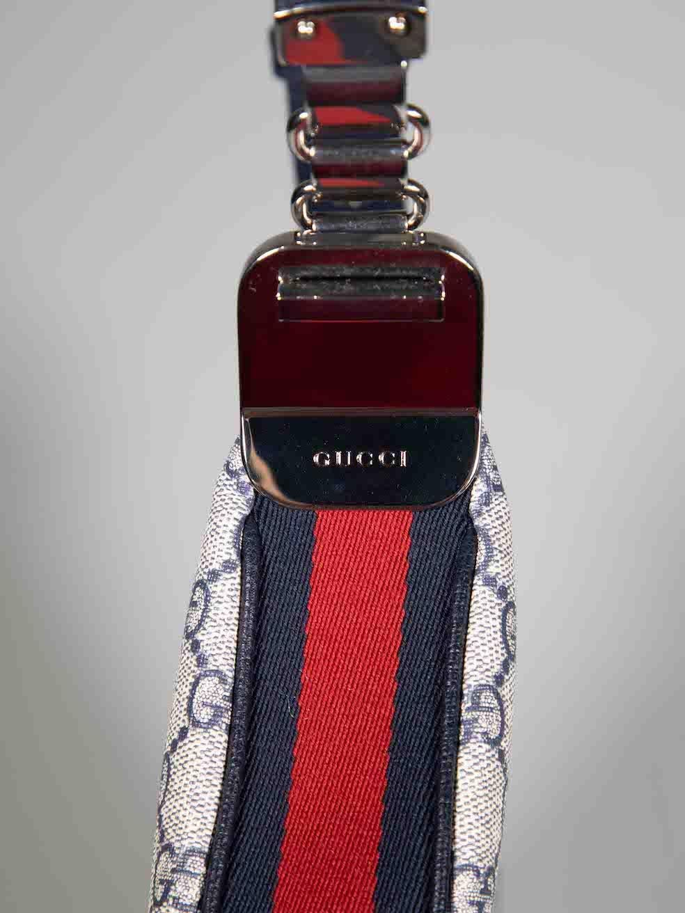Gucci Navy Small Attache Shoulder Bag 3