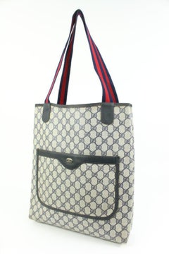Gucci Marine Supreme GG Tote Web Handle Tote 76gz411s