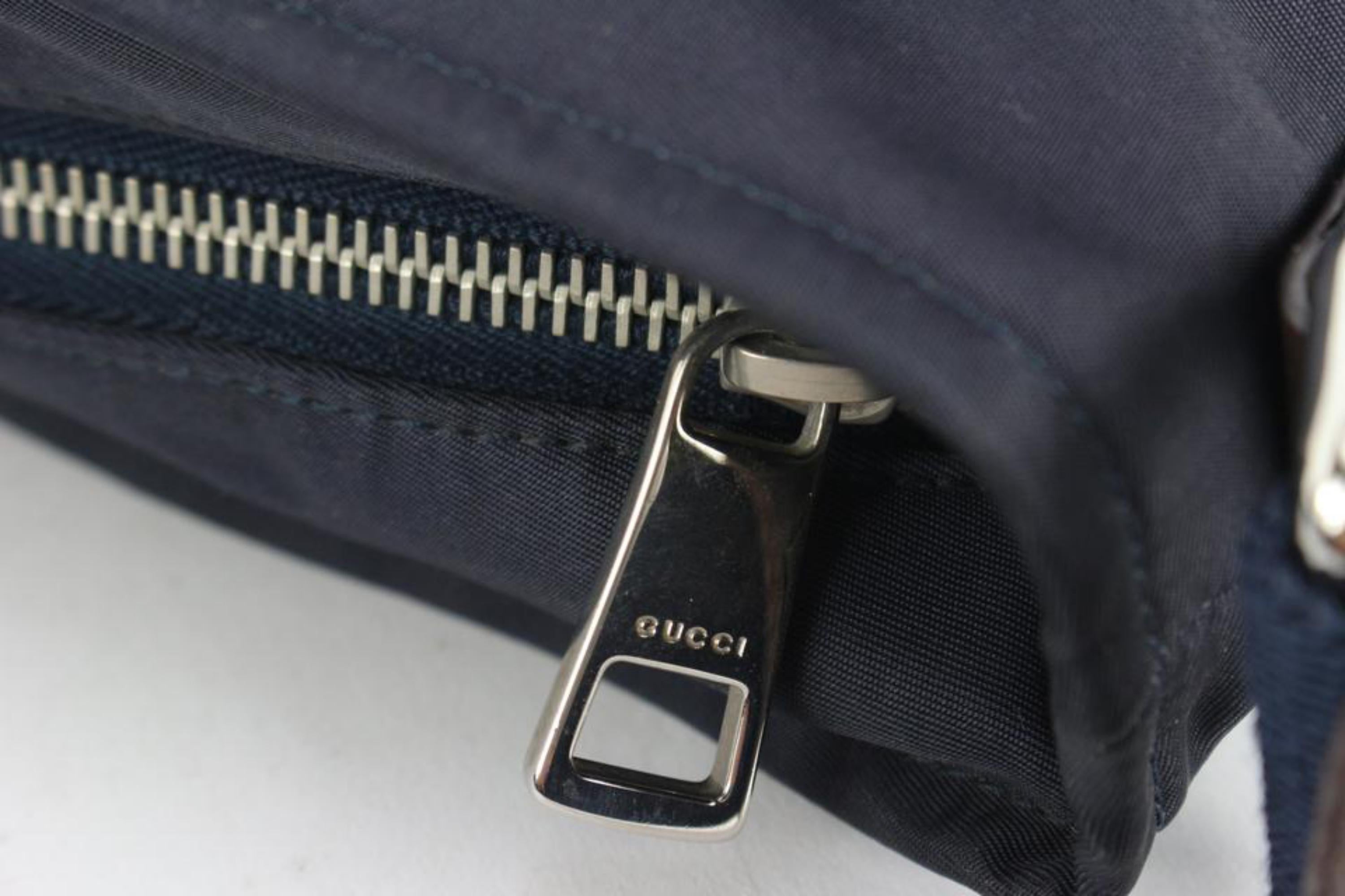 Gucci Azul Marino x Rojo Diamante Web Mensajero Grande 5gk516s en venta 4