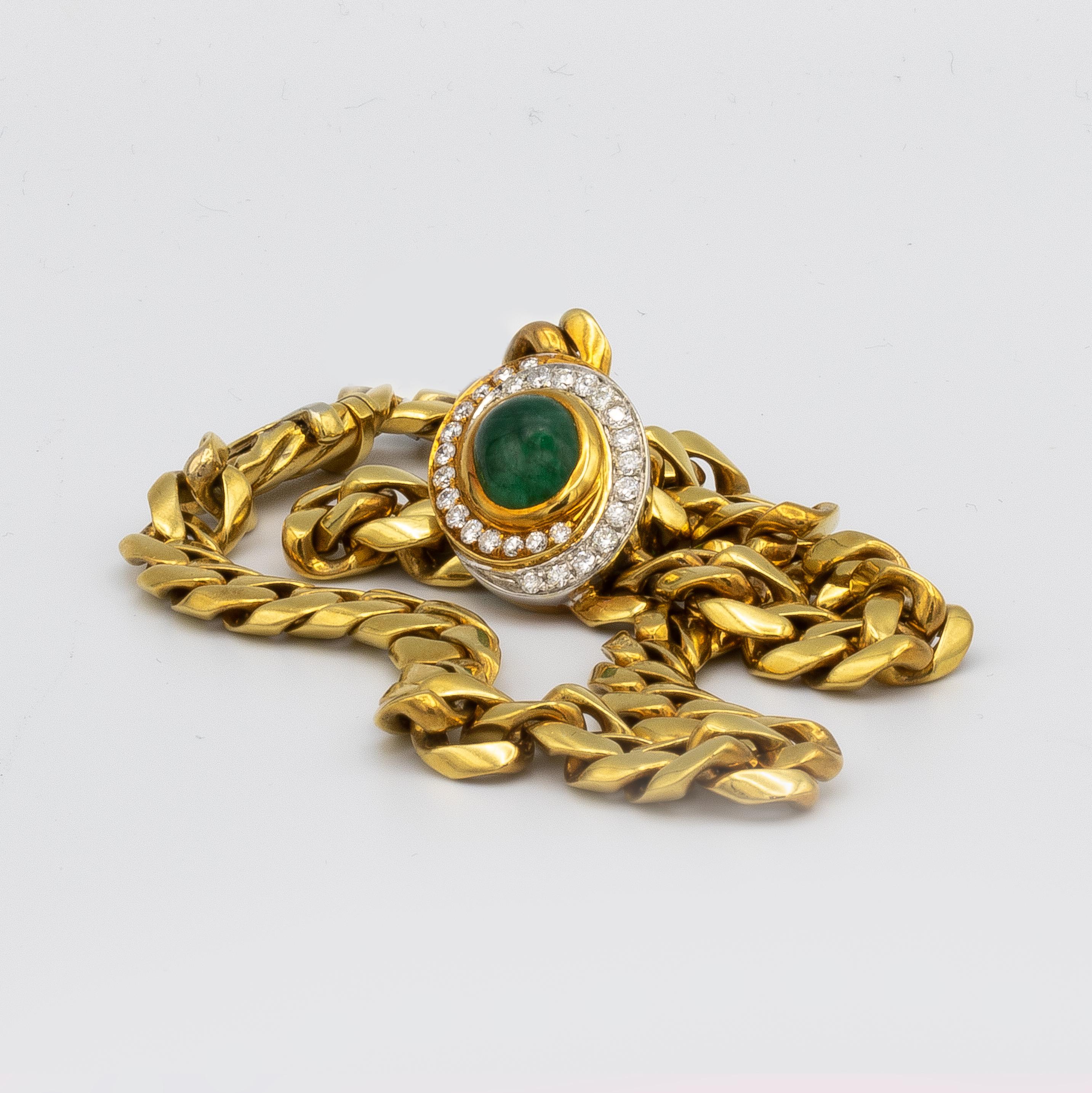gucci emerald necklace
