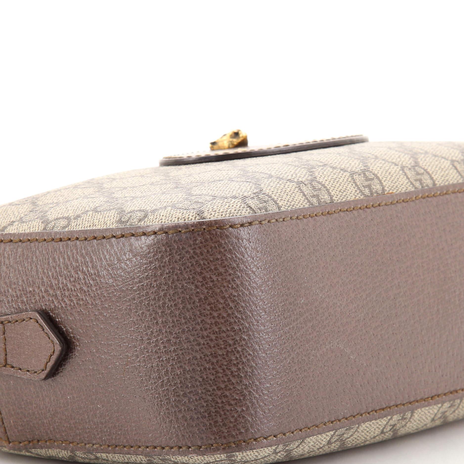 Brown Gucci Neo Vintage Camera Messenger Bag GG Coated Canvas