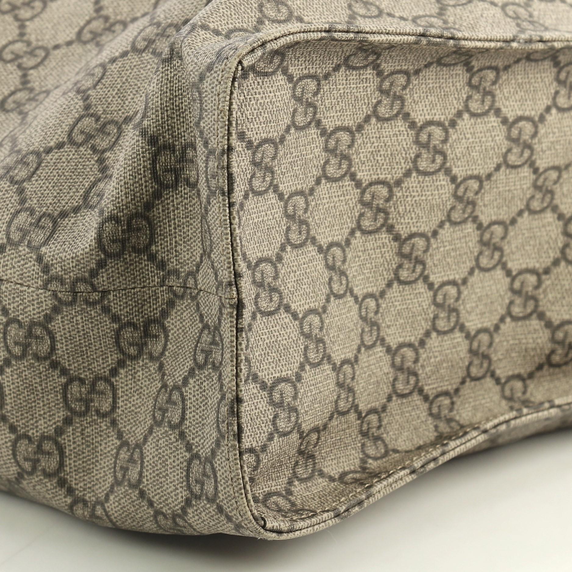 Gucci Neo Vintage Soft Tote GG Coated Canvas Medium In Good Condition In NY, NY