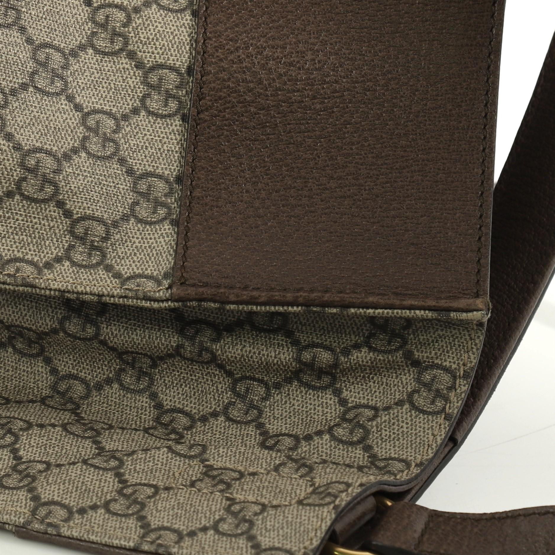Women's Gucci Neo Vintage Soft Tote GG Coated Canvas Medium
