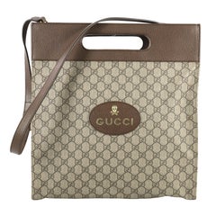 Gucci Neo Vintage Soft Tote GG Coated Canvas Medium
