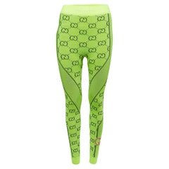 Gucci - Leggings en jersey GG Jacquard - Greene & Greene Greene S