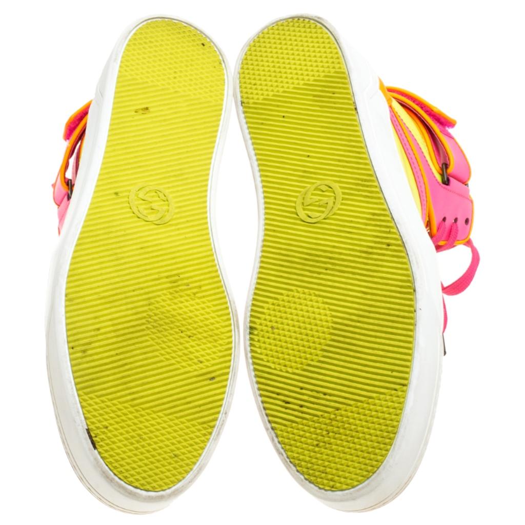 gucci neon sneakers