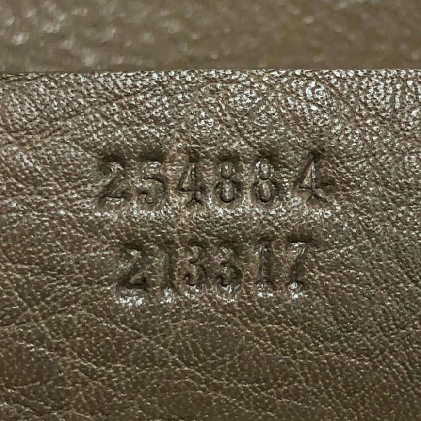 Gucci New Bamboo Convertible Top Handle Bag Leather Medium 3