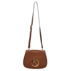 Gucci New Blondie Gg Leather Shoulder Bag
