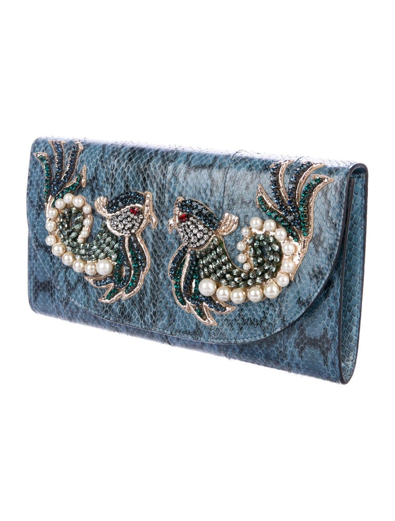 gucci pearl clutch