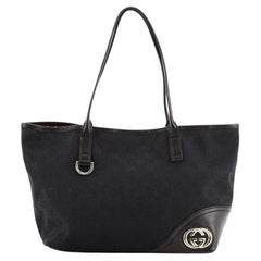Gucci Neue Britt Tote GG aus Segeltuch Medium