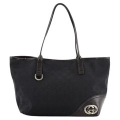 Gucci New Britt Tote GG Canvas Medium