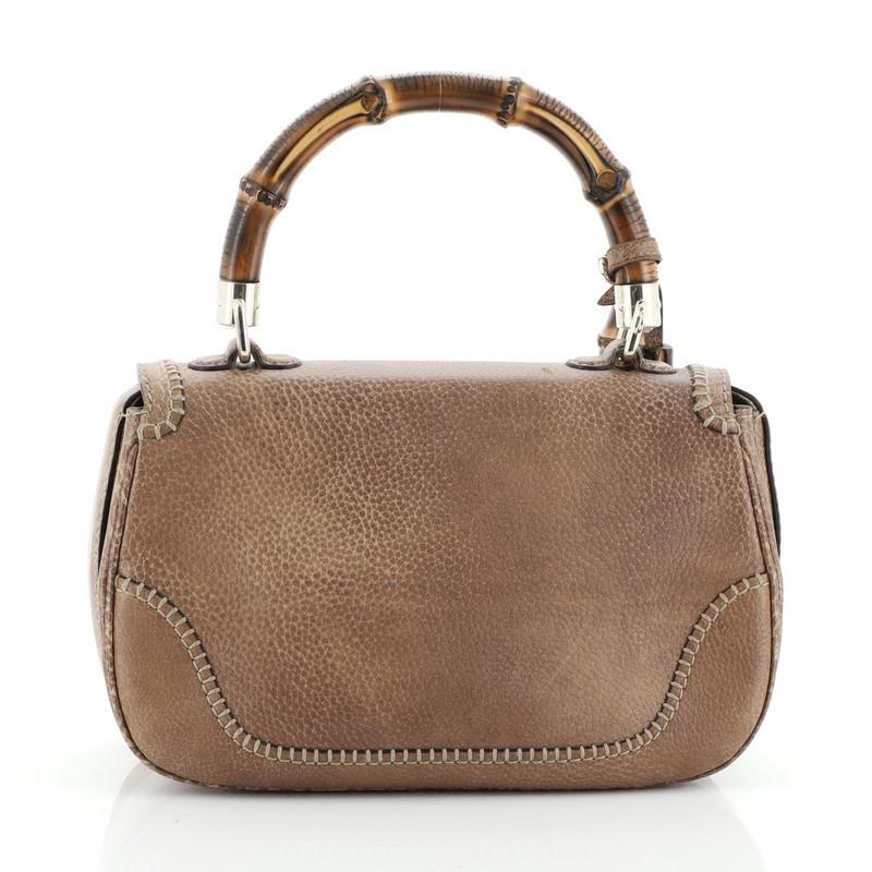 gucci new bamboo top handle bag
