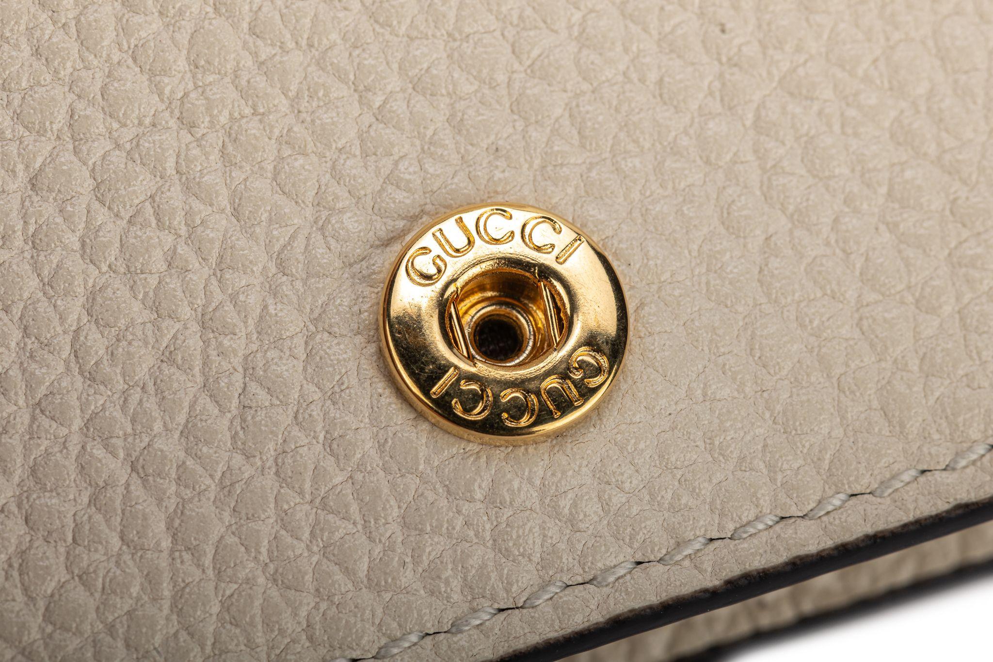 Gucci New Cream Mini Bag Cream Leather For Sale 3