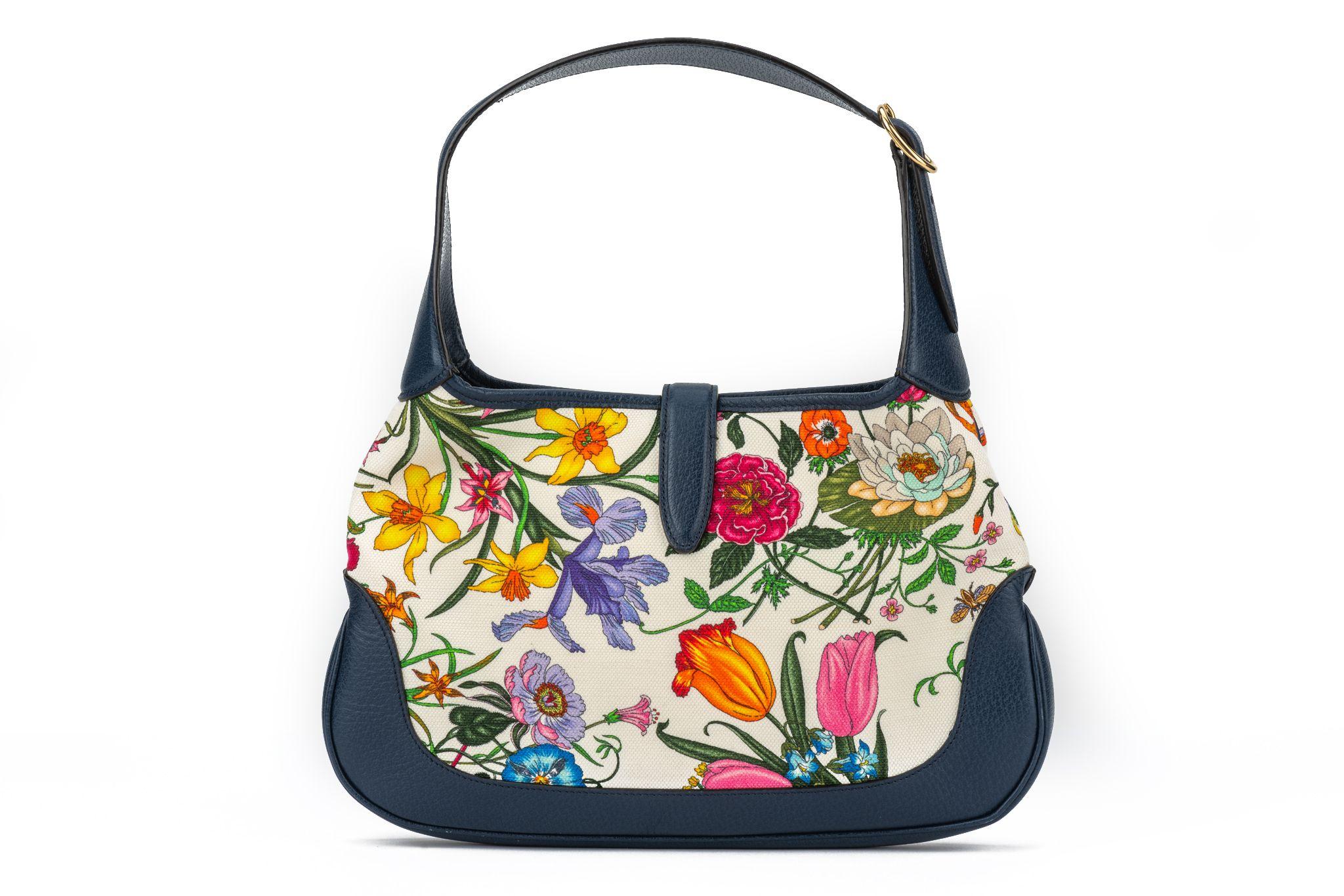 Gucci New Flora Small Jackie 1961 For Sale 6