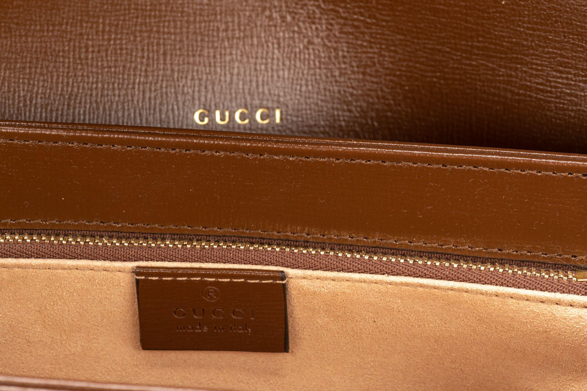 Gucci New Horsebit 1955 Shoulder Bag en vente 8