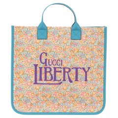 Gucci New Liberty Celeste Flowers Fourre-tout
