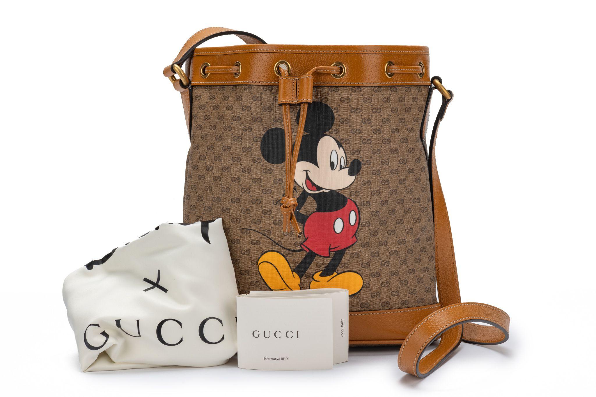 Gucci New Lim. Ed. Disney Bucket Bag For Sale 5