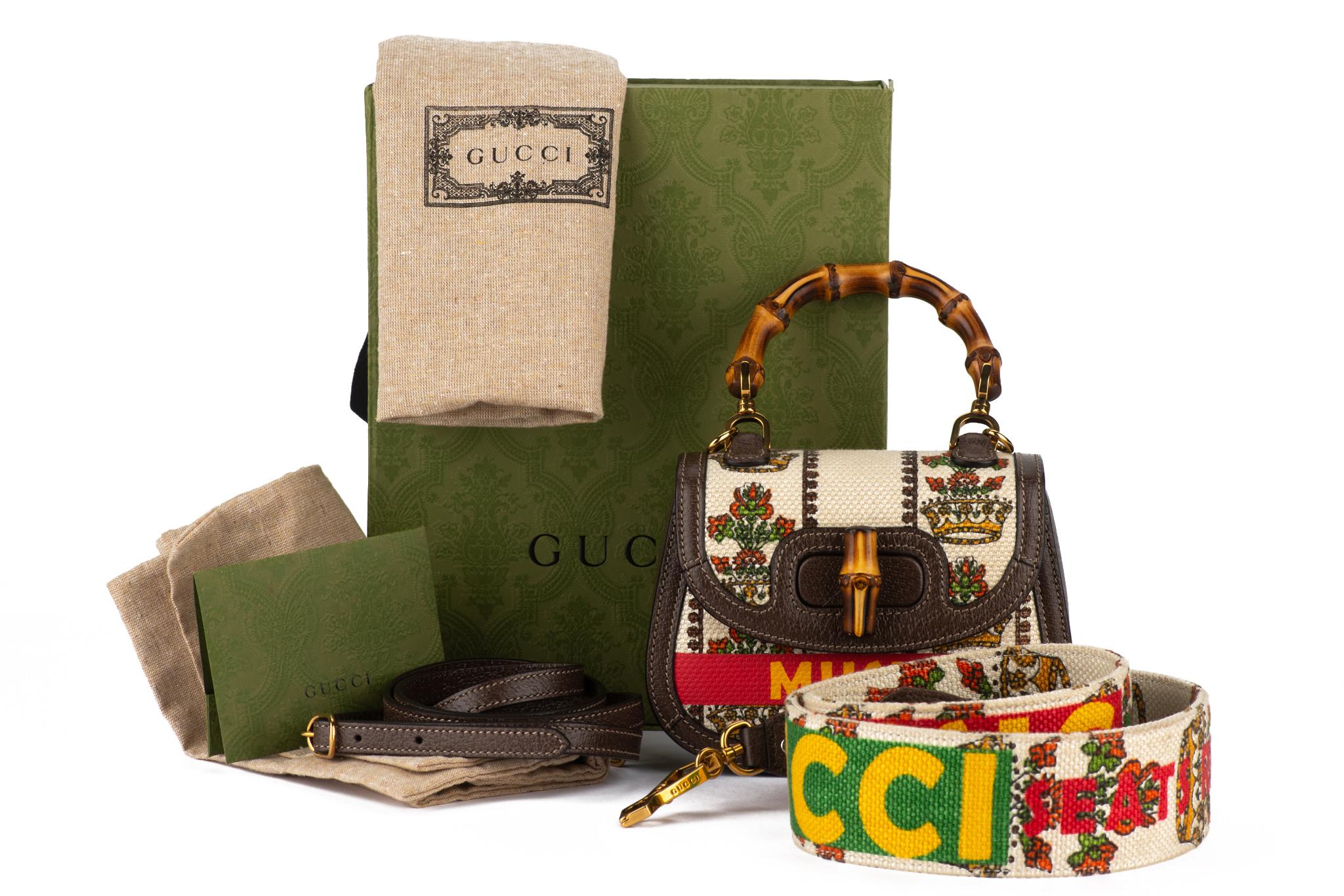 Gucci LIm.Ed. Mini-sac en bambou pour la musique en vente 16