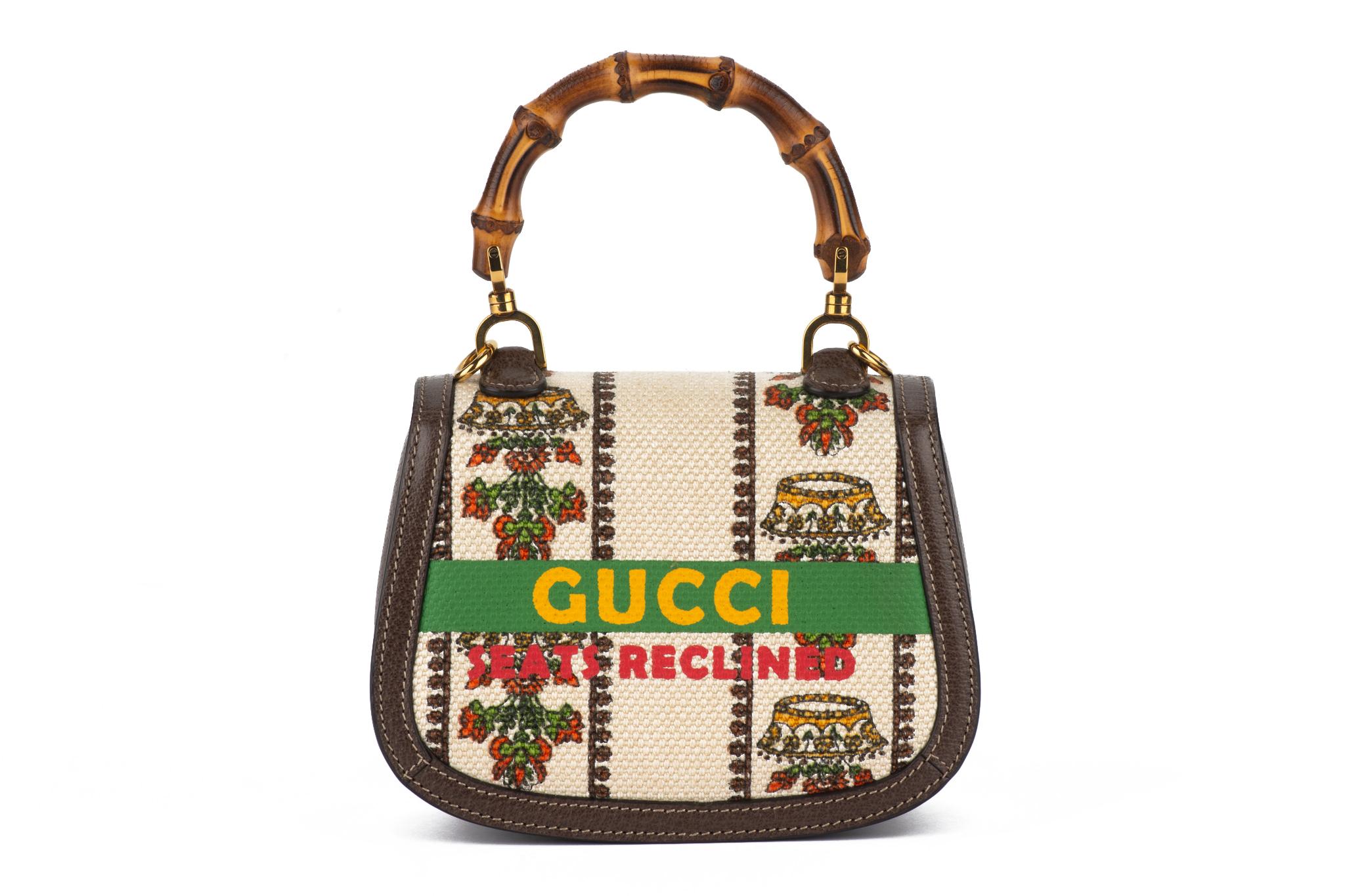 Gucci LIm.Ed. Mini-sac en bambou pour la musique en vente 1