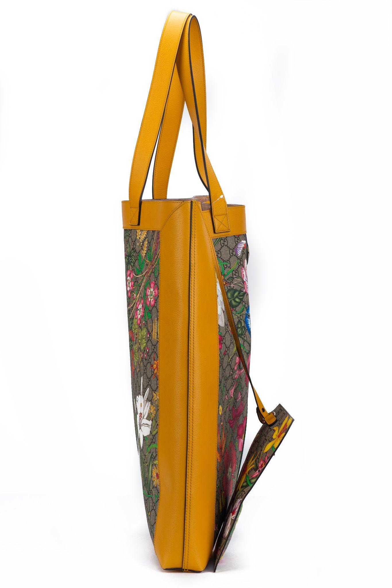 gucci flora tote
