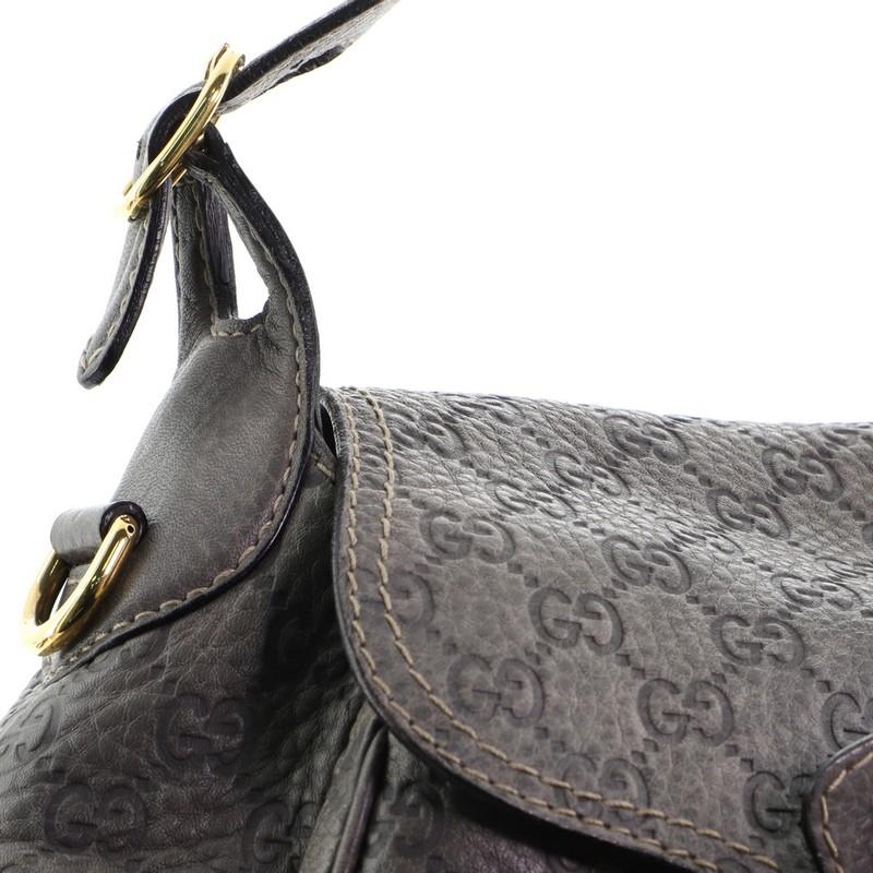 linea a large guccissima leather hobo bag